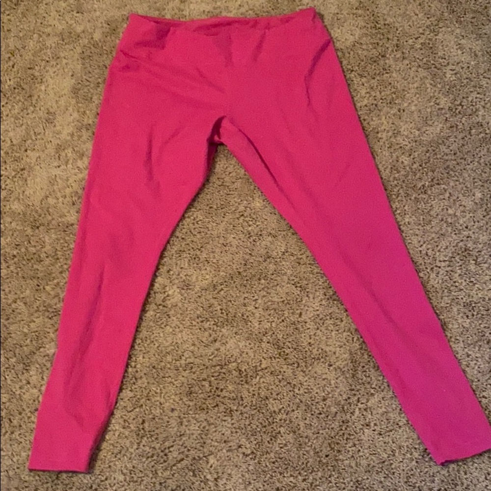 Zella XL pink leggings - GUC
